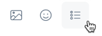 [Polls] button